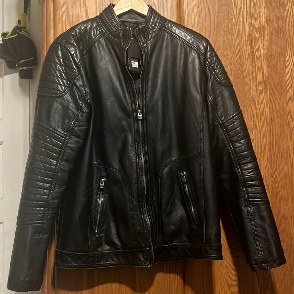 X-RAY leather jacket